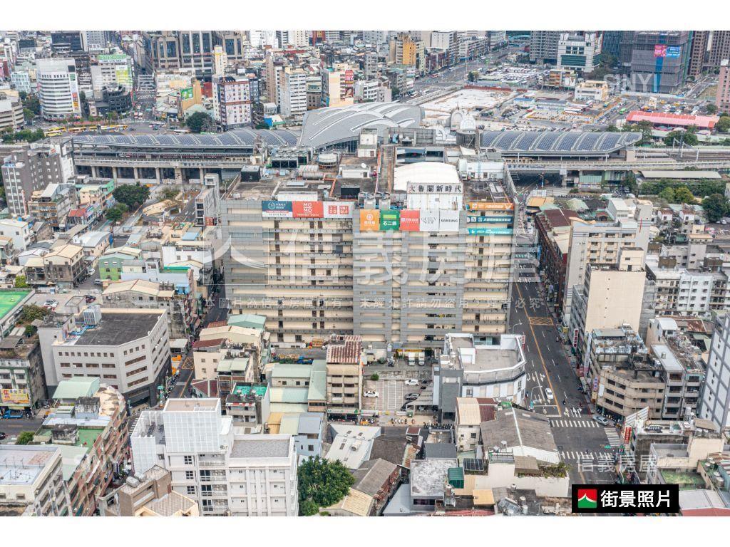 近台中車站熱鬧透天店面房屋室內格局與周邊環境