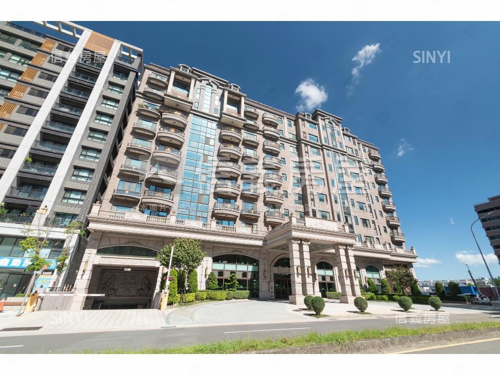 城市勳章８樓Ｂ１車位房屋室內格局與周邊環境