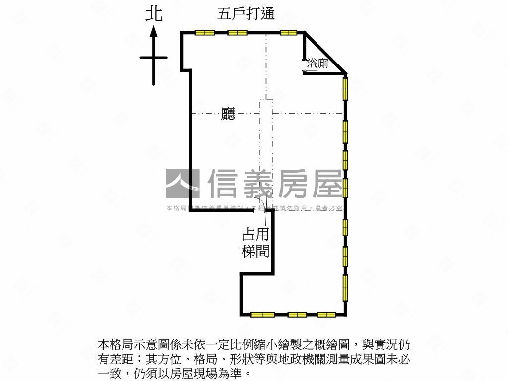 近捷運中正復興整層商辦讚房屋室內格局與周邊環境