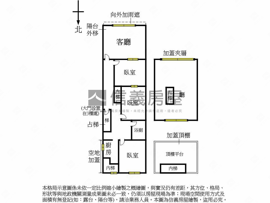 稀有住家小家庭房屋室內格局與周邊環境