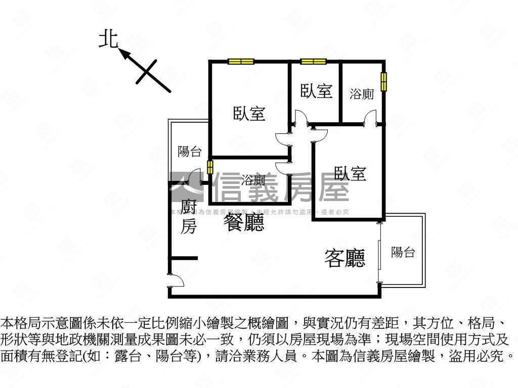 【佳鋐新邑】三房平車房屋室內格局與周邊環境
