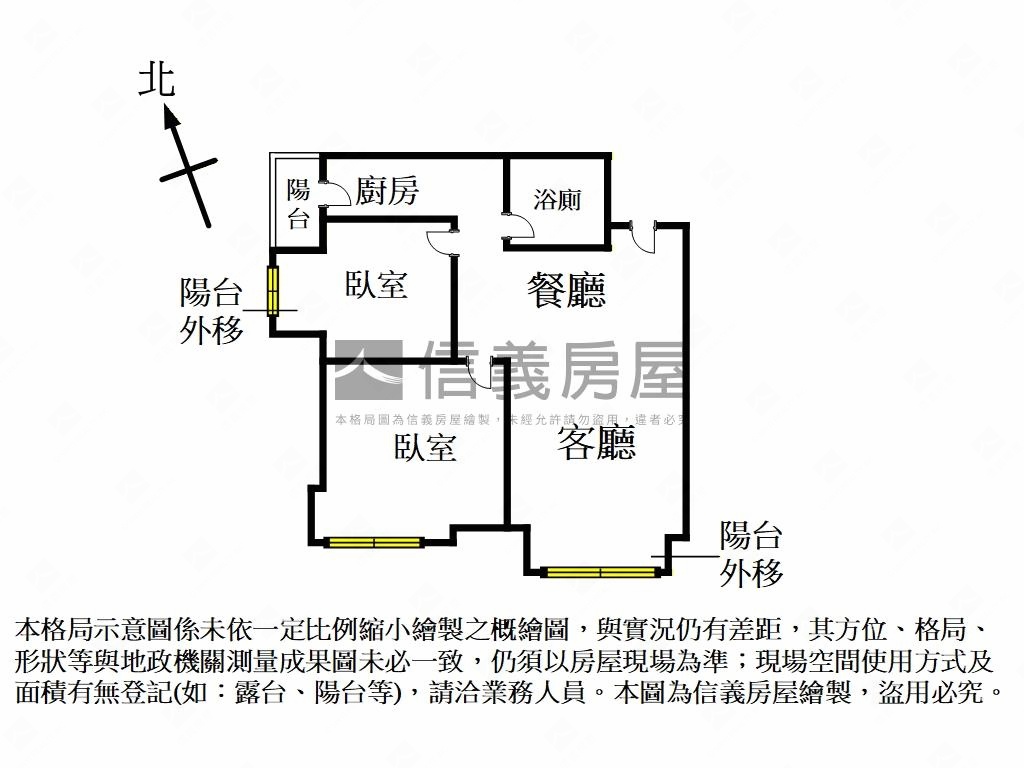 愛眉⍍莊兩房車位房屋室內格局與周邊環境
