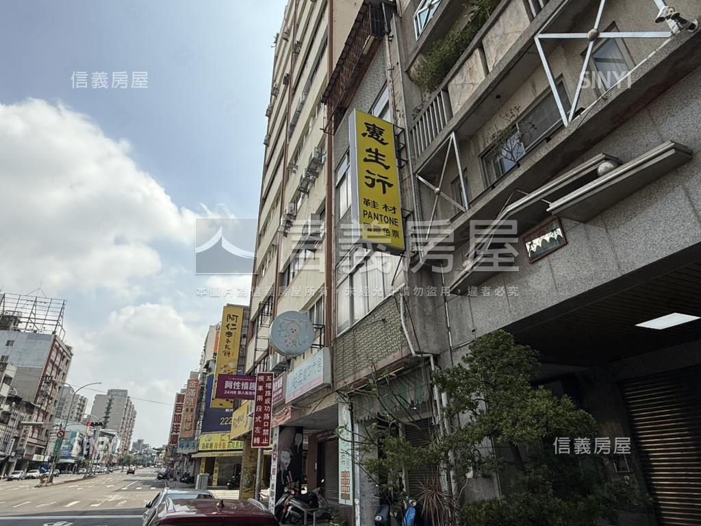 西區台灣大道旁金店面房屋室內格局與周邊環境