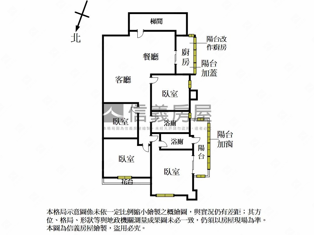 汐止龍璽低總價邊間４房房屋室內格局與周邊環境