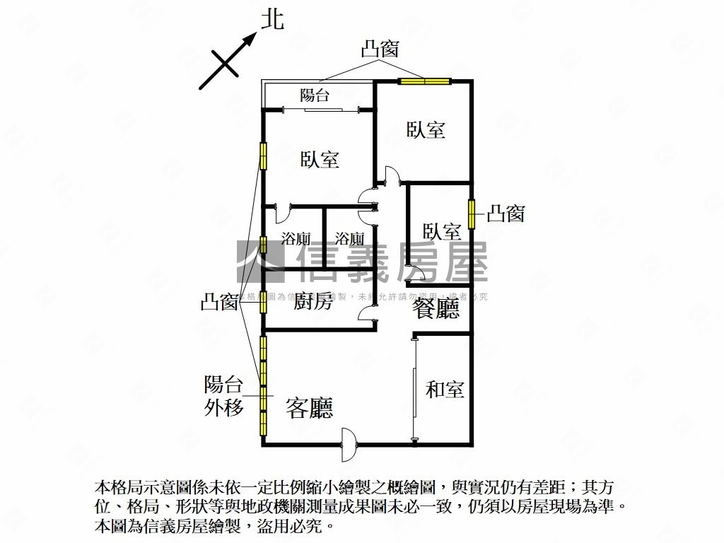 台北長安華廈３樓房屋室內格局與周邊環境
