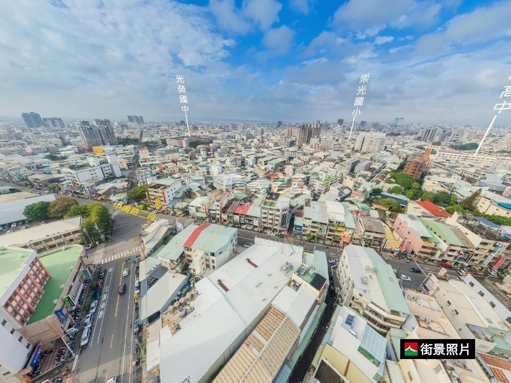 近國光花市採光佳兩房房屋室內格局與周邊環境