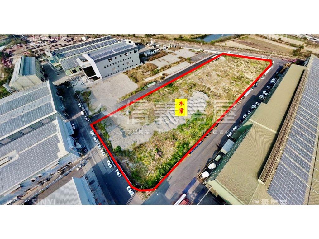 岡山為隨四千坪丁工業地房屋室內格局與周邊環境