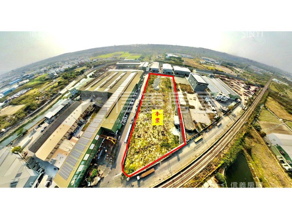 岡山為隨四千坪丁工業地房屋室內格局與周邊環境