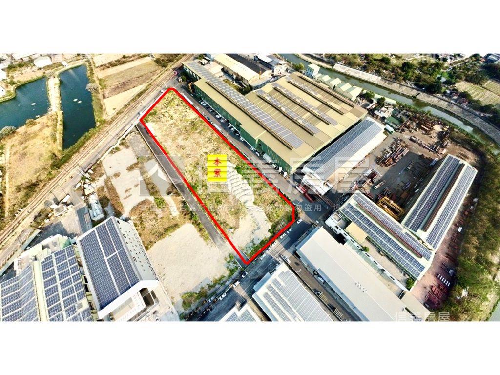 岡山為隨四千坪丁工業地房屋室內格局與周邊環境