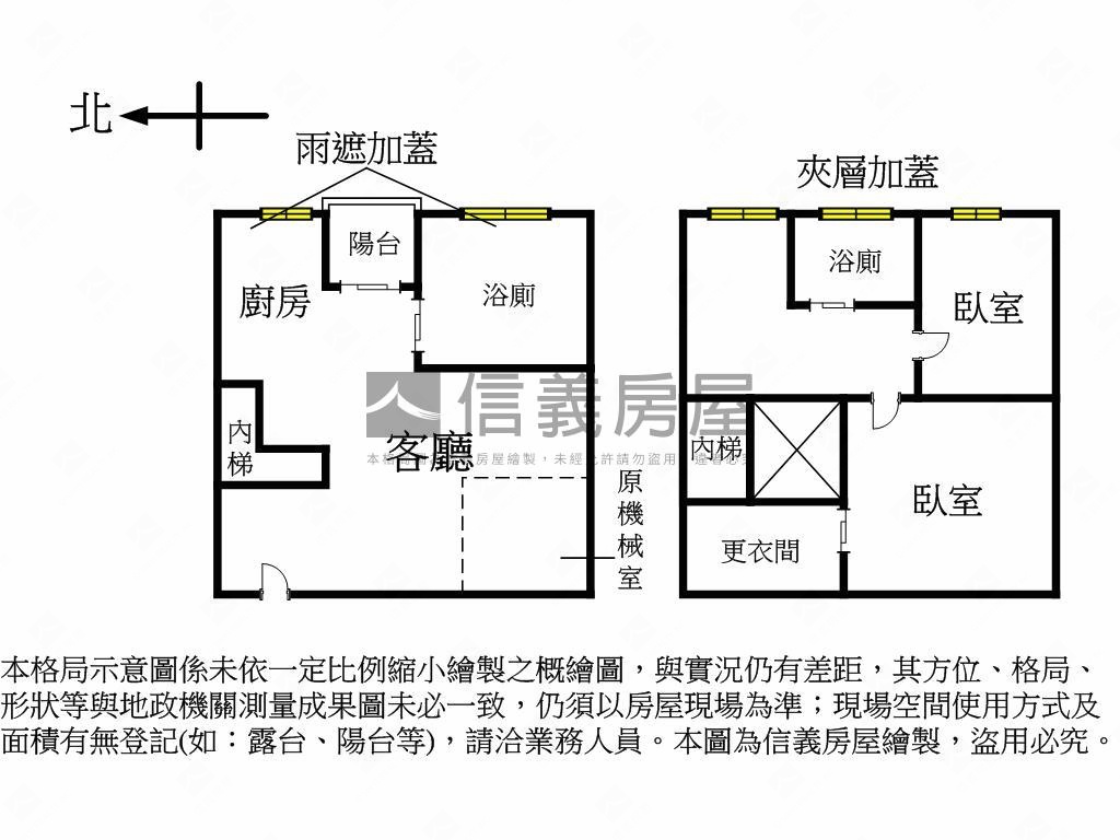 Ｖ１高樓美景美妝兩房房屋室內格局與周邊環境
