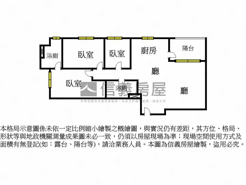 新案─全坤１０１Ａ１高樓房屋室內格局與周邊環境