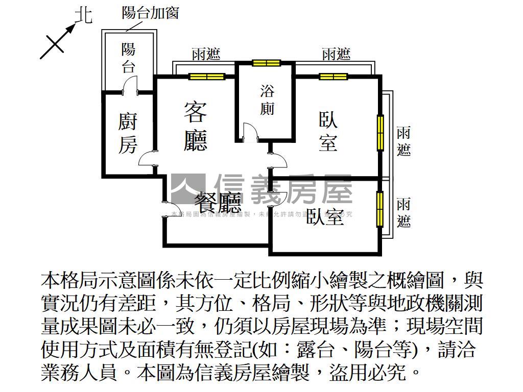 【高鐵區】現代城兩房平車房屋室內格局與周邊環境