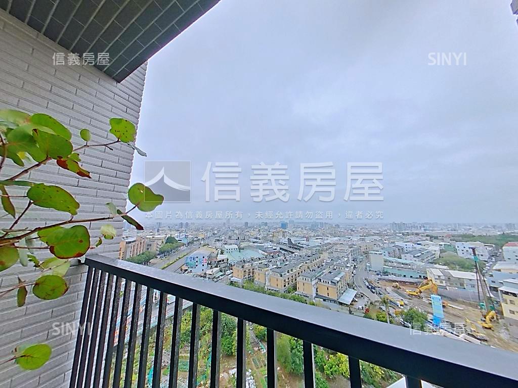 近中科次頂樓視野兩房平車房屋室內格局與周邊環境