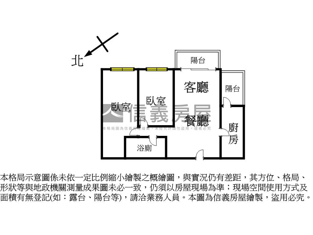 耀台北高樓景觀兩房車位房屋室內格局與周邊環境