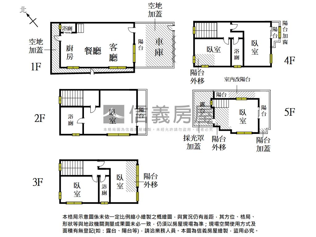 富強尊榮邊間質感透天房屋室內格局與周邊環境