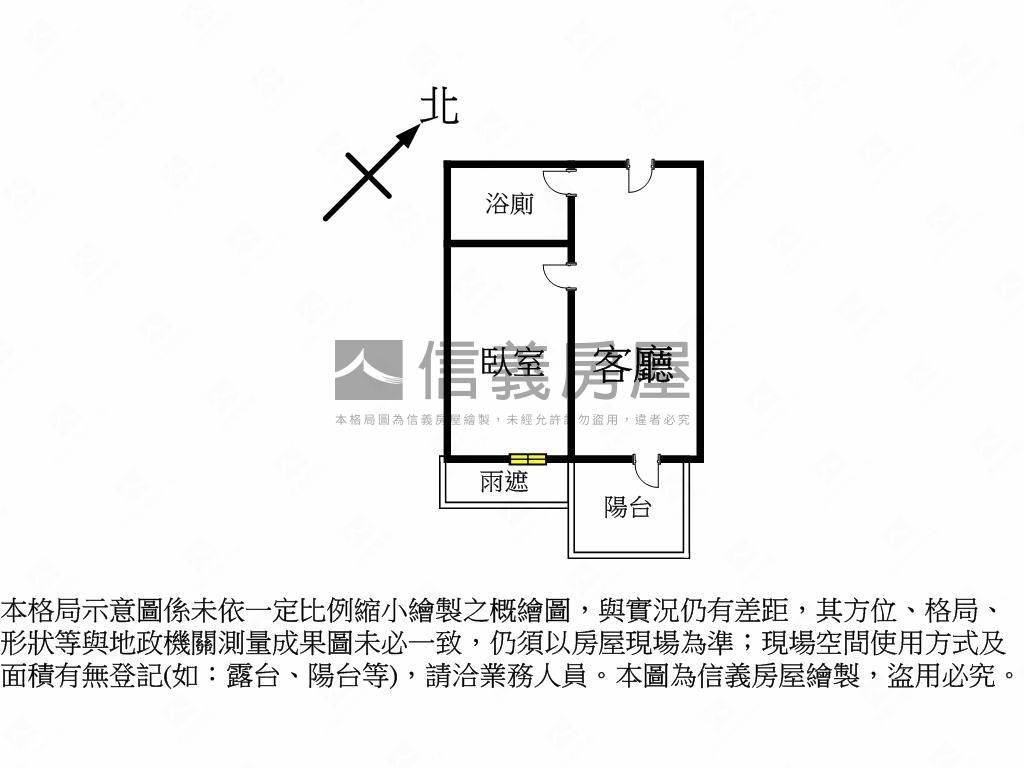 近汐科車站鉌田心境美一房房屋室內格局與周邊環境