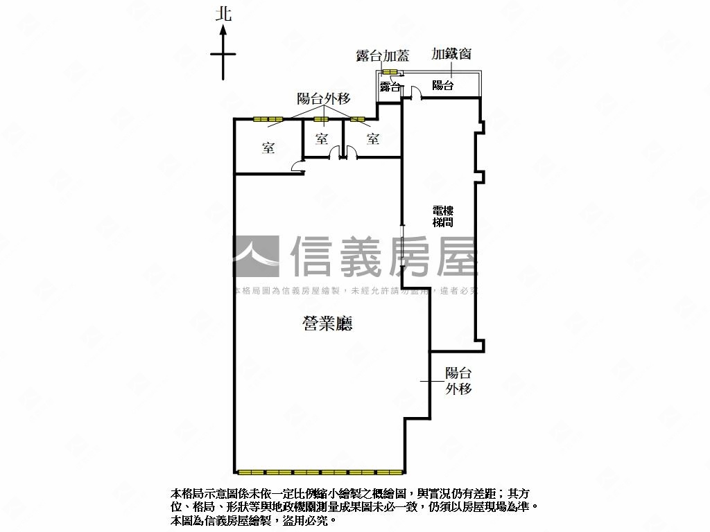 霸氣玻璃純辦單層獨戶房屋室內格局與周邊環境