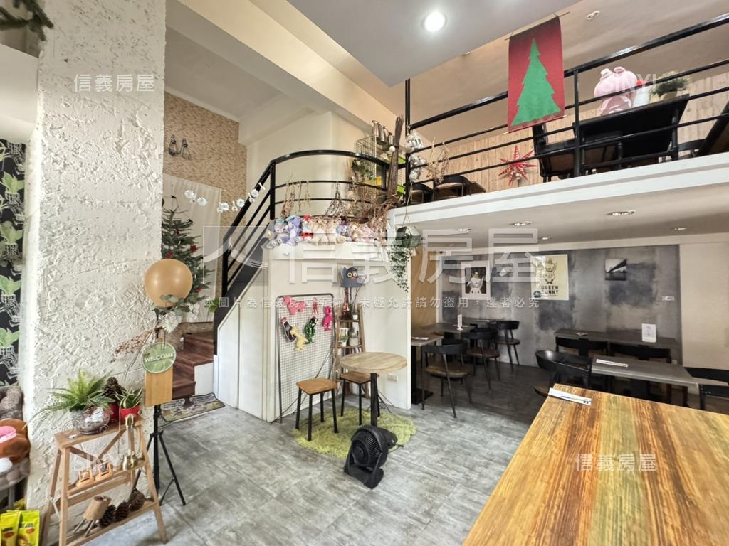 江南街邊間金店面房屋室內格局與周邊環境