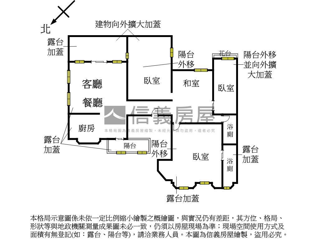 北投電梯大空間房屋室內格局與周邊環境