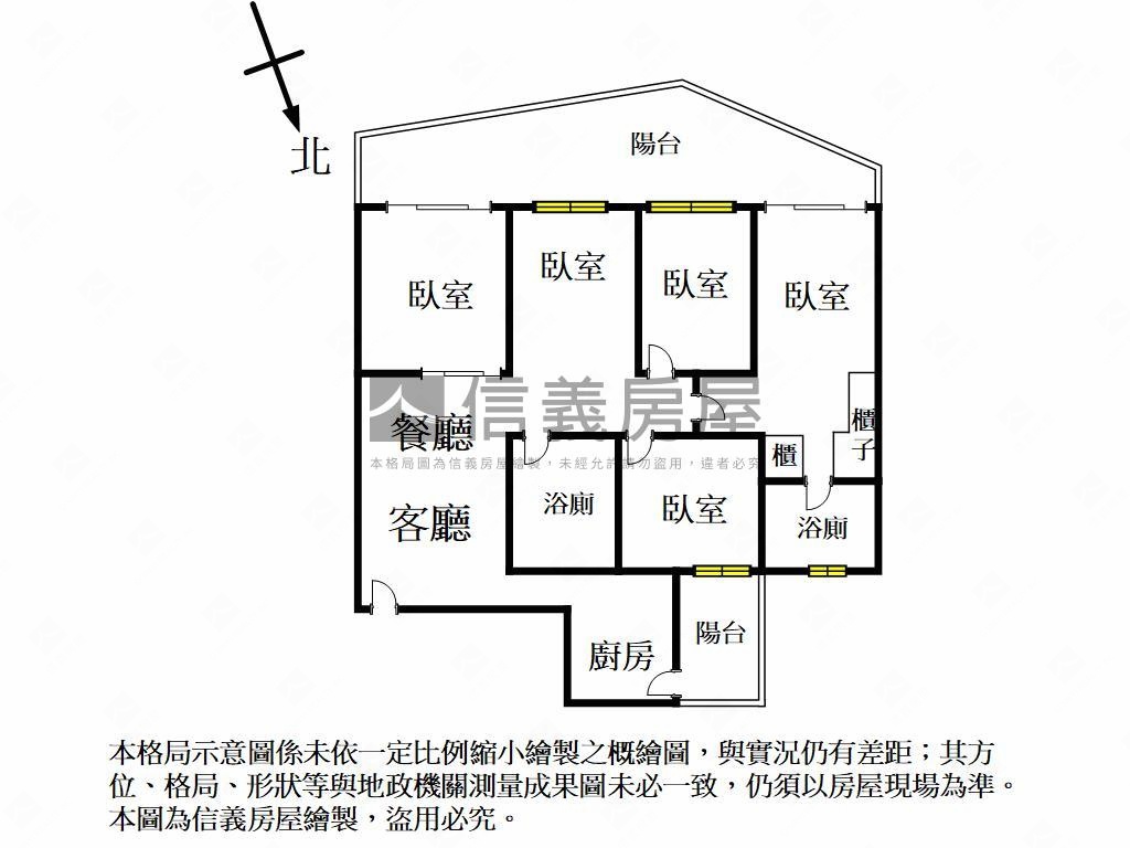 福懋心湛稀有５房平車房屋室內格局與周邊環境