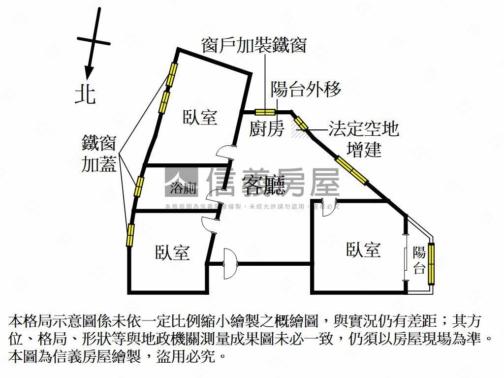 廣昌成家三房優質美寓房屋室內格局與周邊環境