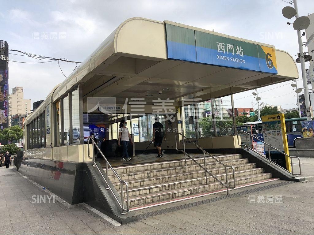 西門商圈中華路電梯華廈房屋室內格局與周邊環境