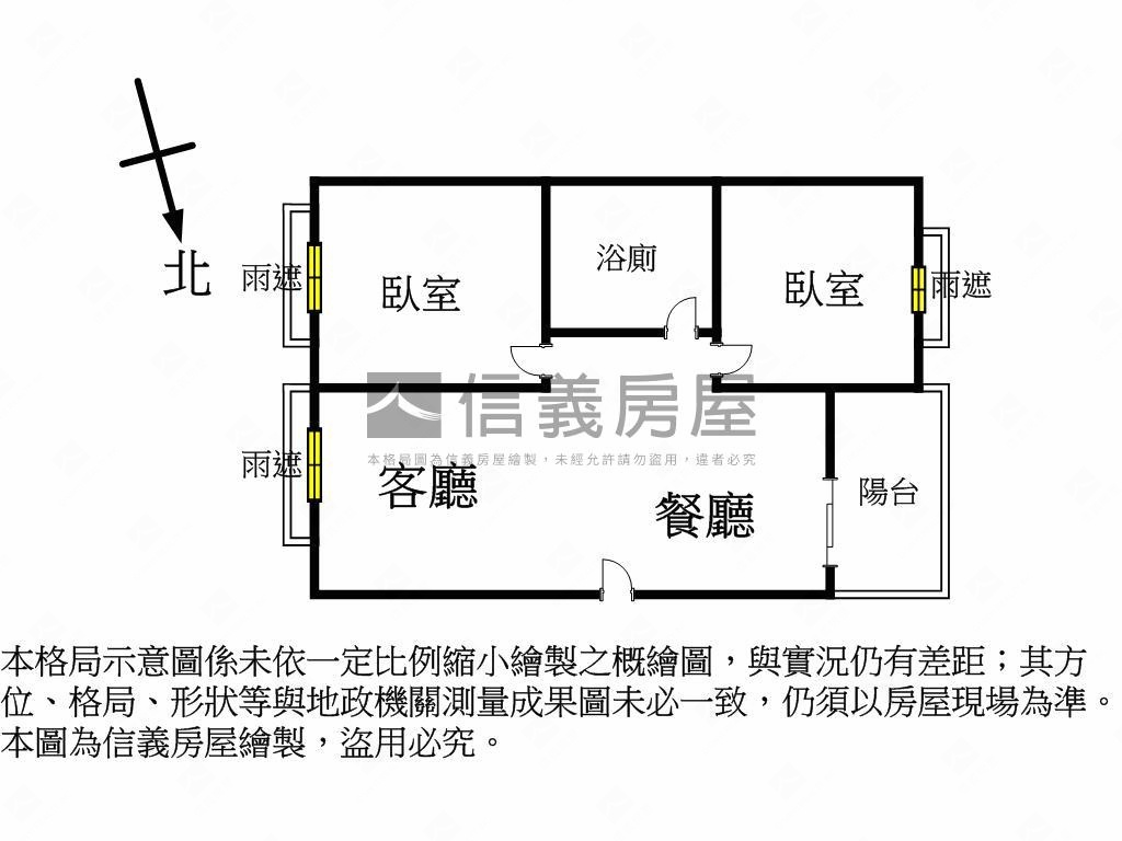 ️美術梵谷經典兩房房屋室內格局與周邊環境