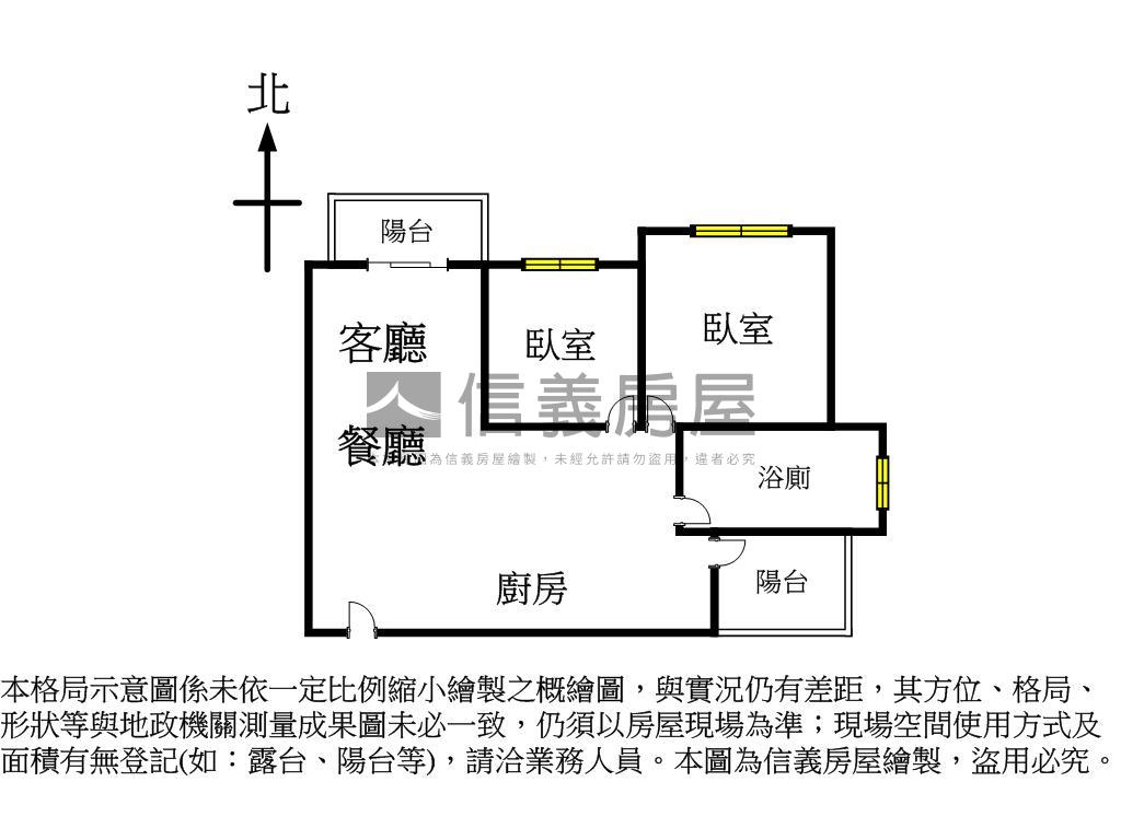 漢神百貨旁全新未住兩房房屋室內格局與周邊環境