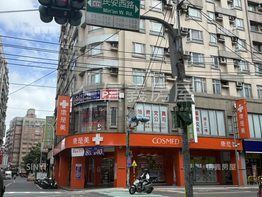 近民安國小頂樓大空間房屋室內格局與周邊環境