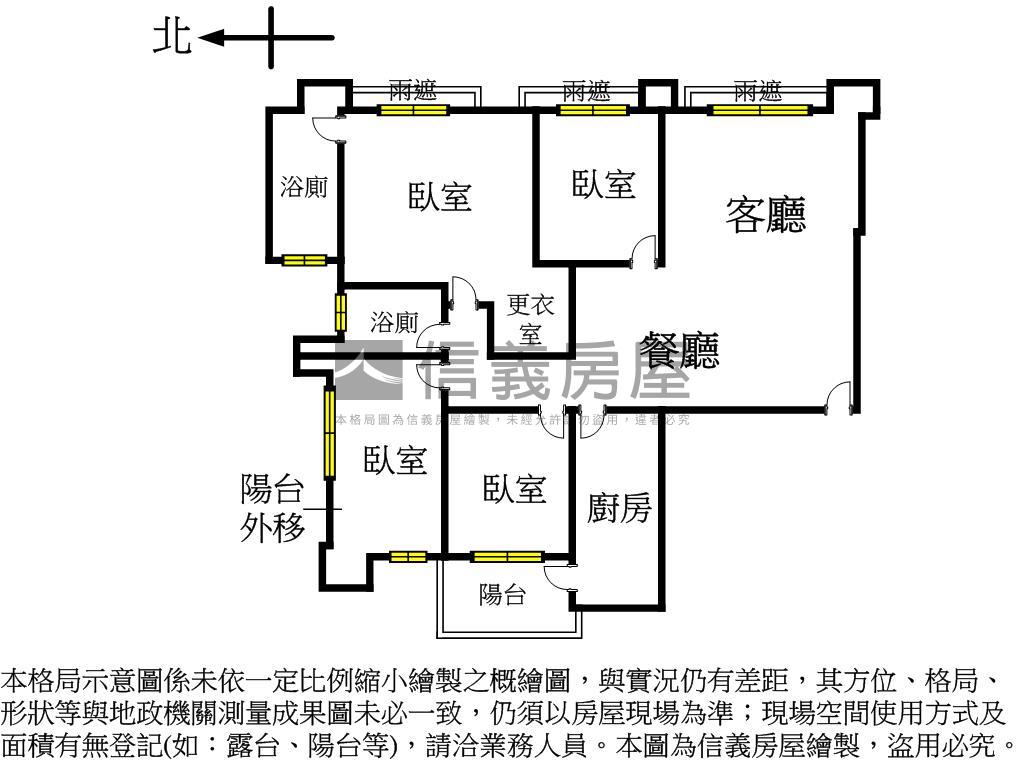 帝寶璀璨大器四房車位房屋室內格局與周邊環境