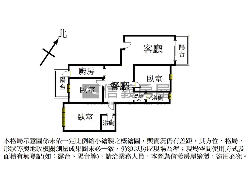 協和紀高樓景觀三房車位房屋室內格局與周邊環境