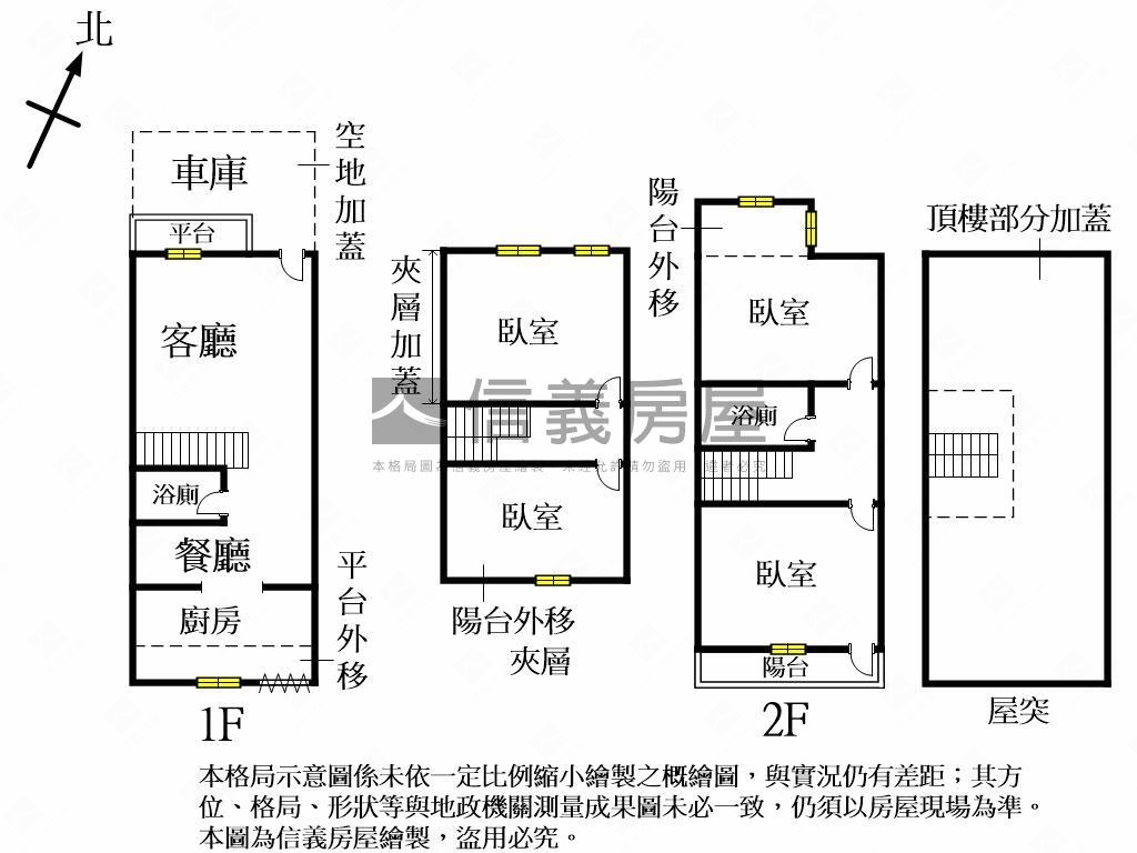 ♥水湳重新整理美別墅♥房屋室內格局與周邊環境