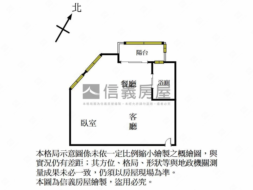 視野十樓有陽台讚的啦套房房屋室內格局與周邊環境