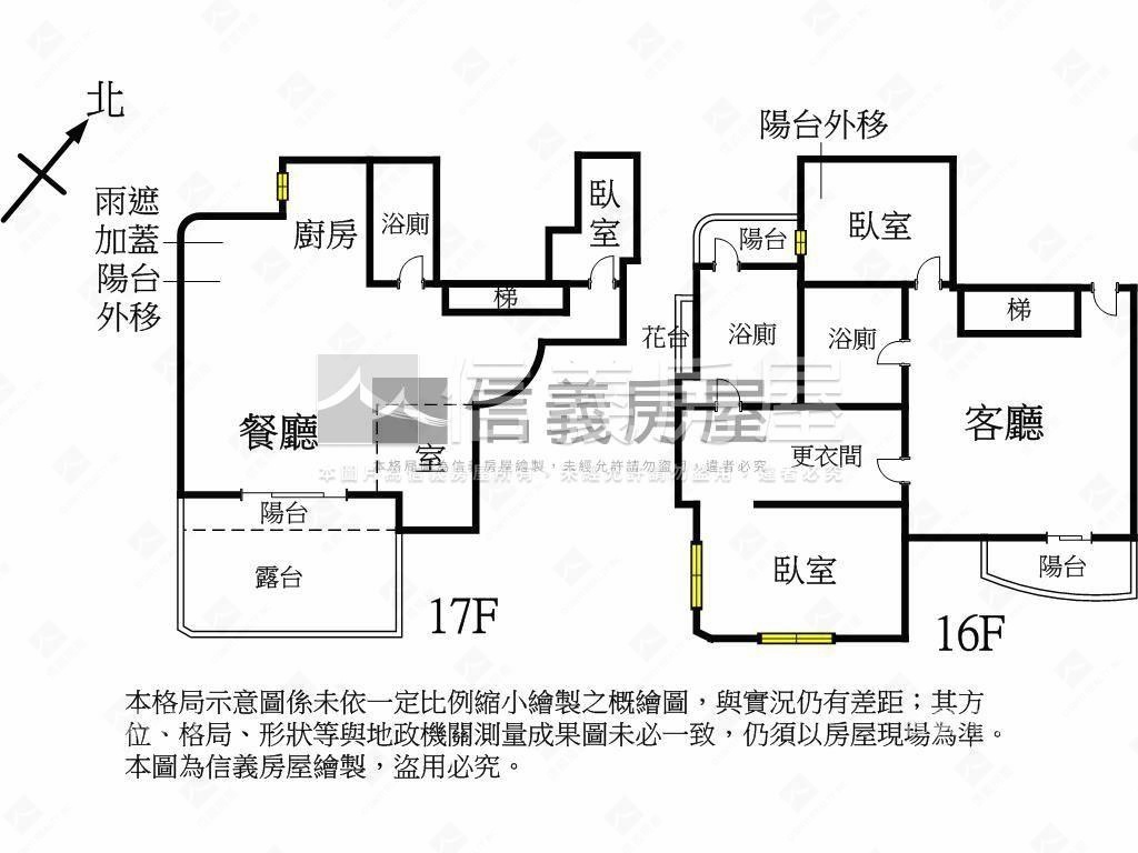 ➤臻稀。頂樓露臺景觀宅房屋室內格局與周邊環境