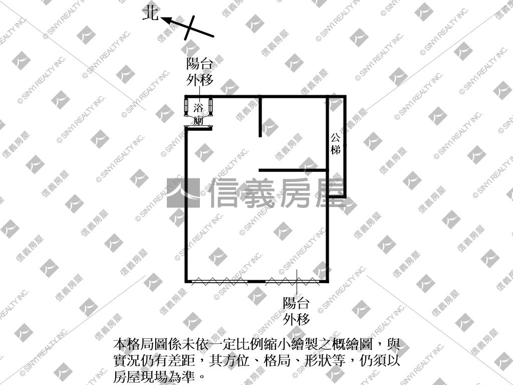 仁愛狀元方正面寬店面房屋室內格局與周邊環境