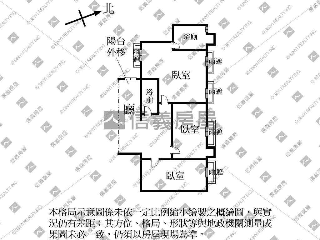 電梯景觀三房坡平車位房屋室內格局與周邊環境