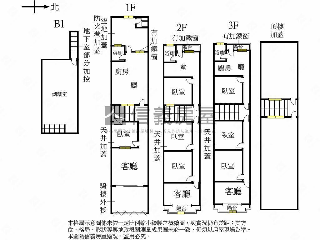 大雅市區透天釋出房屋室內格局與周邊環境