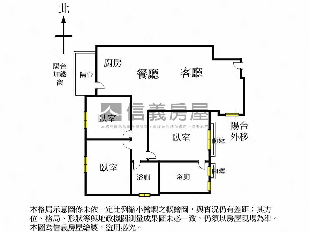 帥順天帝璟三房平車近捷運房屋室內格局與周邊環境