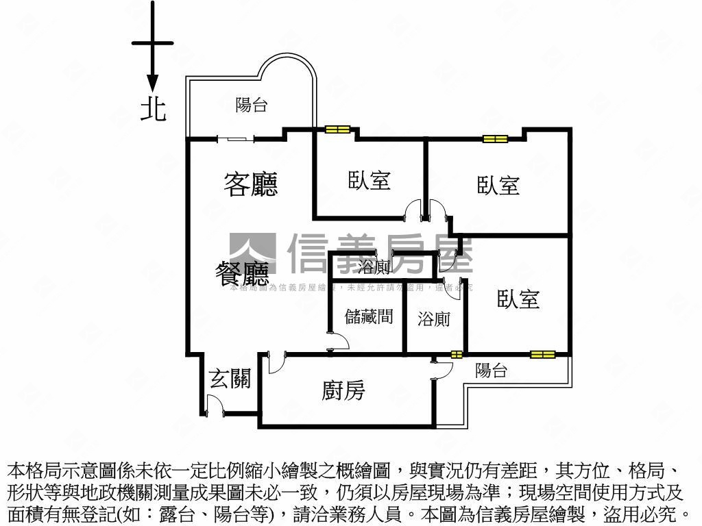 行情高樓視野三房可租平車房屋室內格局與周邊環境