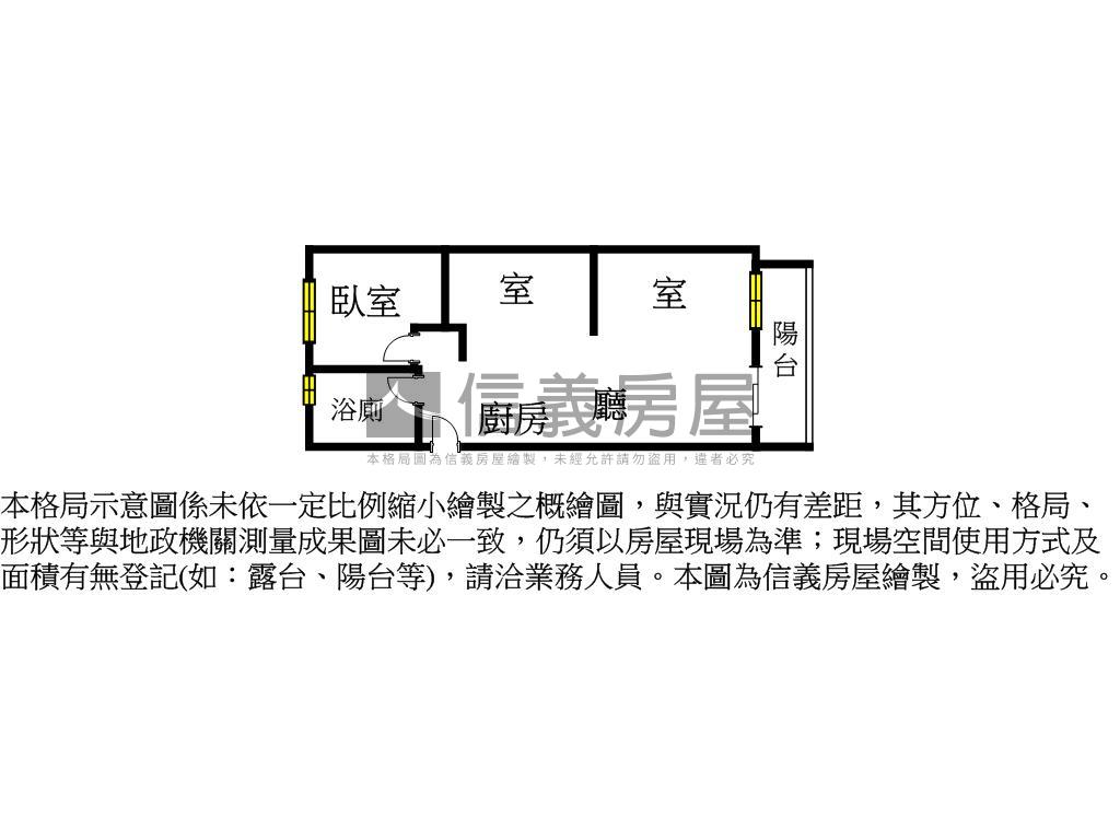 專任豐采５２０Ａ棟高樓戶房屋室內格局與周邊環境