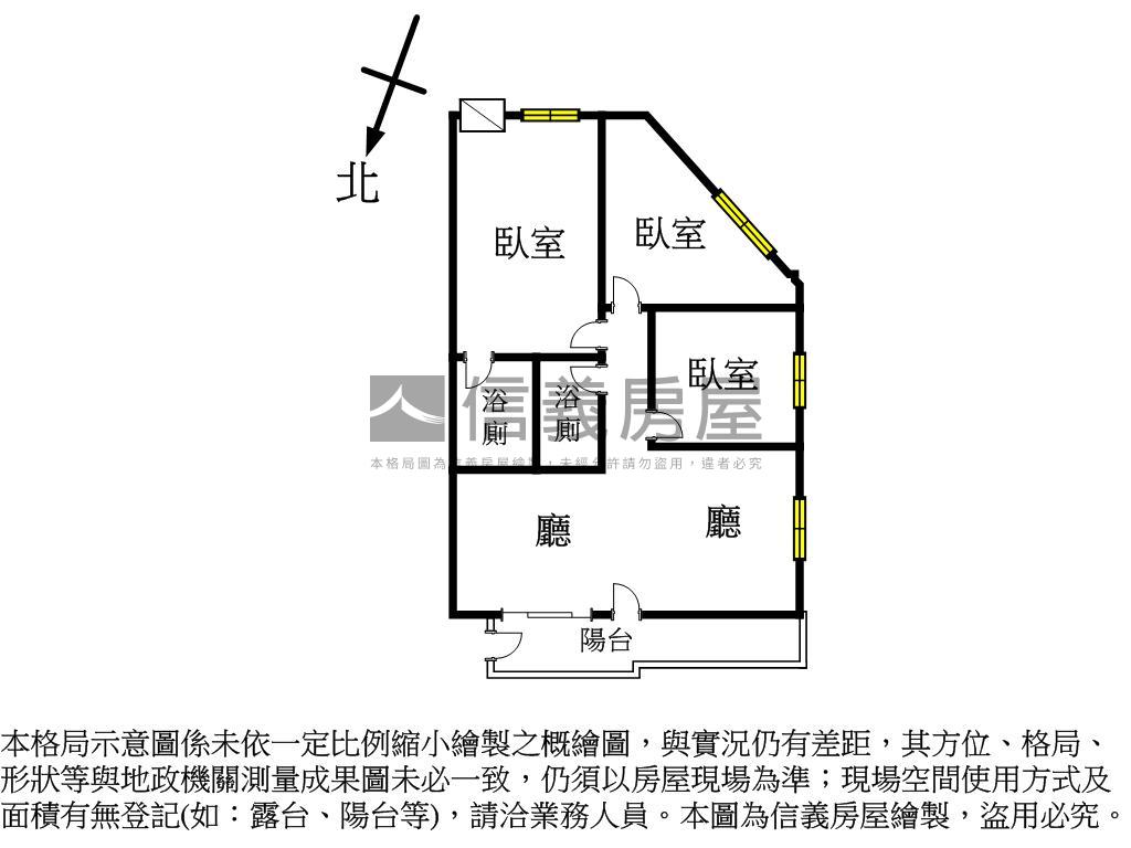 楠梓低總價大空間三房房屋室內格局與周邊環境