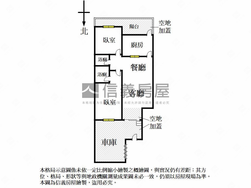 陽明學區．一樓質感美寓房屋室內格局與周邊環境