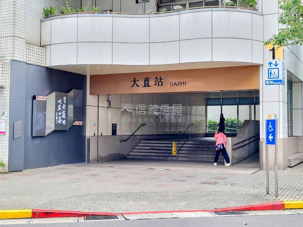 大直精品黃金３樓美寓房屋室內格局與周邊環境