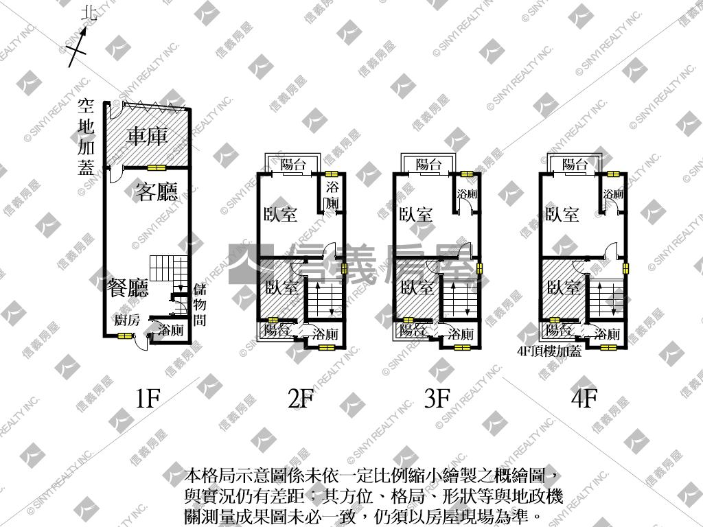 近南科全新質感電車別墅Ｇ房屋室內格局與周邊環境