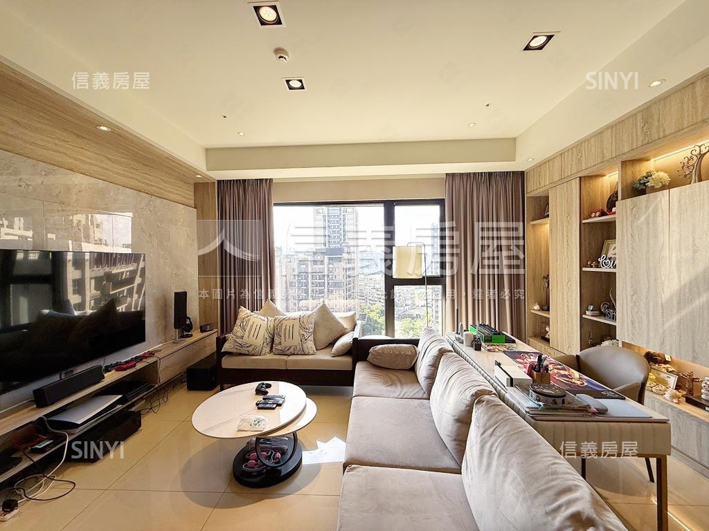 冠德蝴水映質感三房車位房屋室內格局與周邊環境