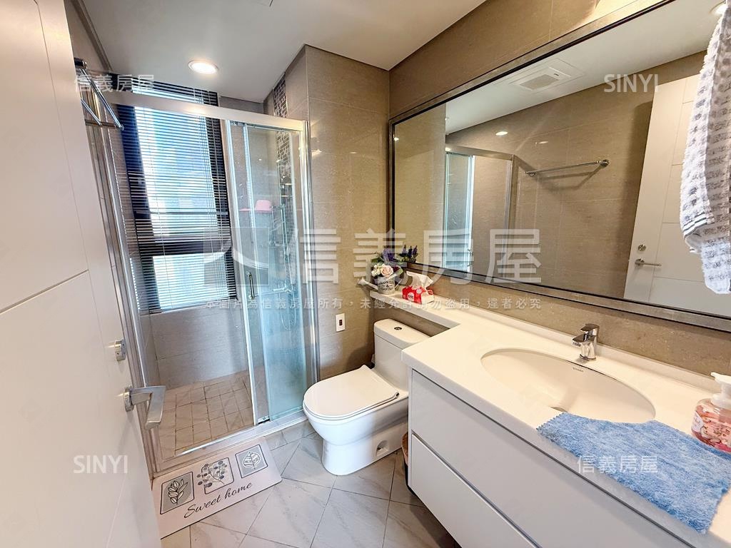 冠德蝴水映質感三房車位房屋室內格局與周邊環境