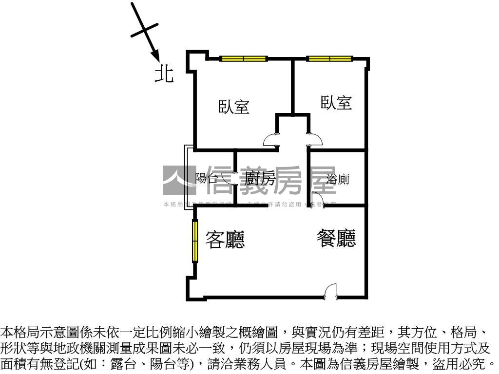 愛漂亮精裝兩房車房屋室內格局與周邊環境