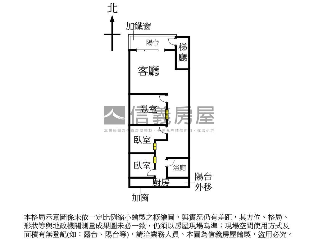 免整理直接入住３樓公寓房屋室內格局與周邊環境