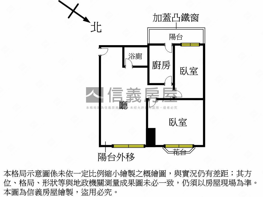 綠百代三樓２房房屋室內格局與周邊環境