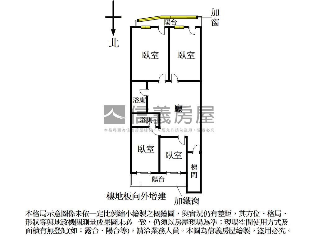 圓山捷運。花博採光４房房屋室內格局與周邊環境